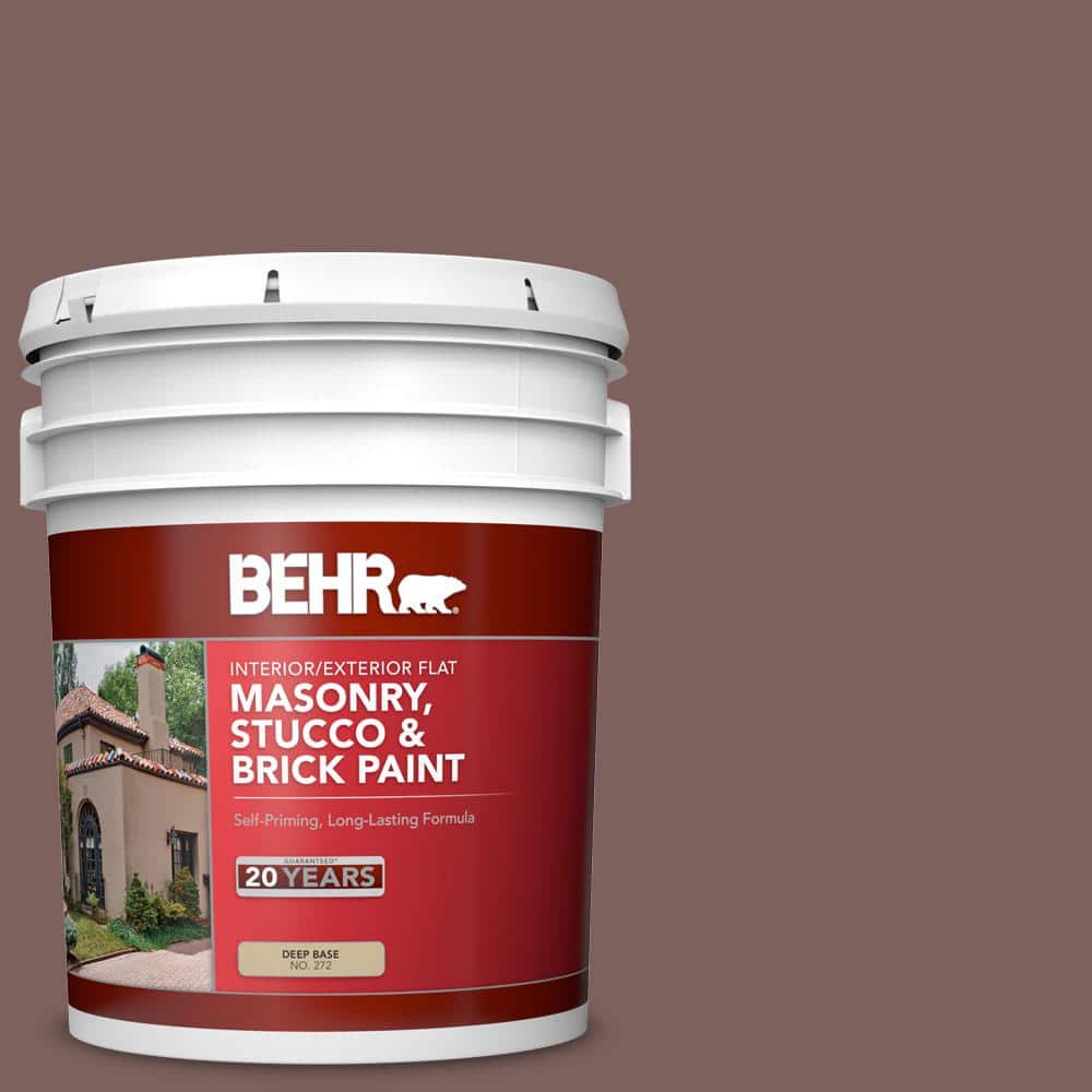 5 gal. #N130-6 River Rocks Flat Interior/Exterior Masonry, Stucco and Brick
