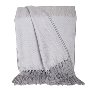 Best Grey Cotton Throws at Affordable Price from Parkland Collection