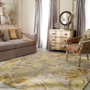 Amaranthus Butter 10 ft. x 10 ft. Square Indoor Area Rug