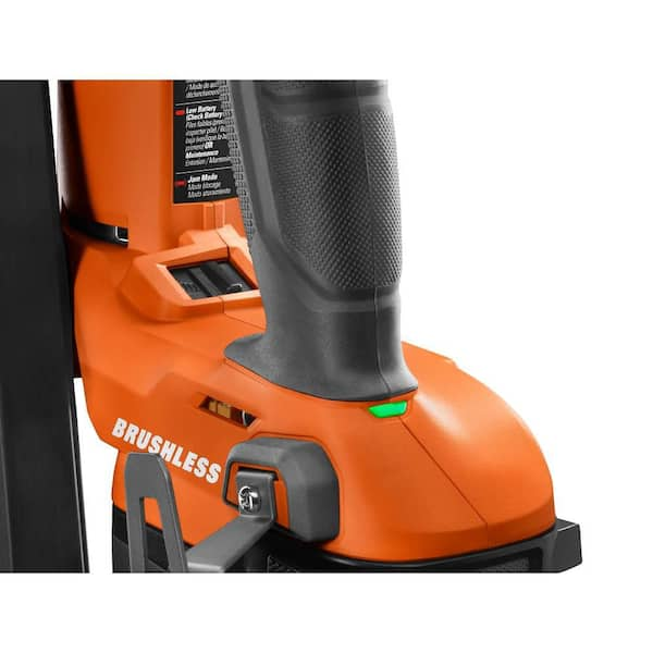 RIDGID 18V Brushless Cordless 21° 3-1/2 in. Framing Nailer (Tool Only)  R09894B - The Home Depot