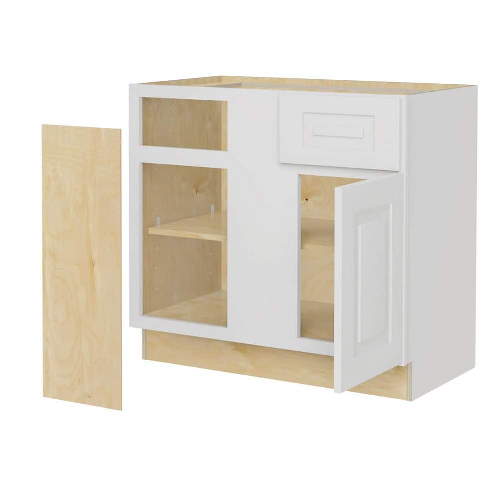 Grayson 36 in. W x 24 in. D x 34.5 in. H Assembled Plywood Blind Base Kitch