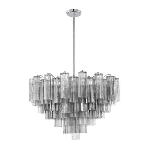 Crystorama Addis 16-Light Polished Chrome Chandelier ADD-316-CH-SM ...