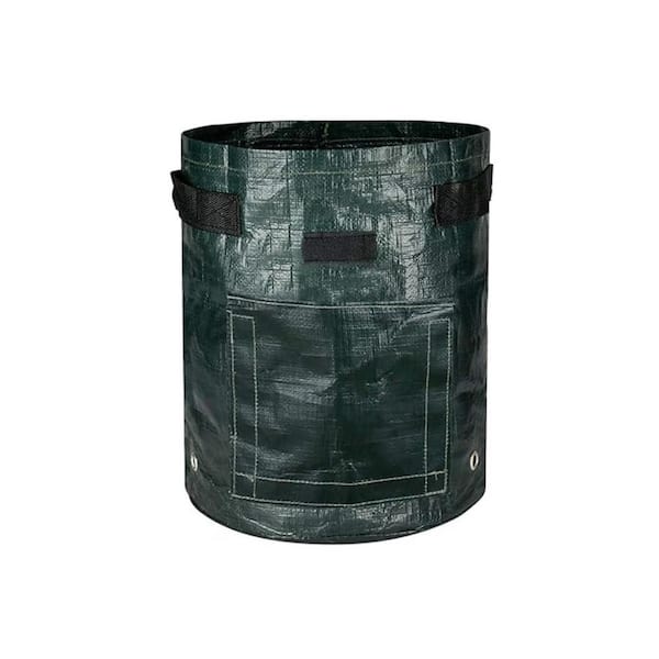 10 Gal. Plastic Potato Grow Bags Garden Waterproof Reusable Vegetable Plant Pots Container with Handle (3-Pack)