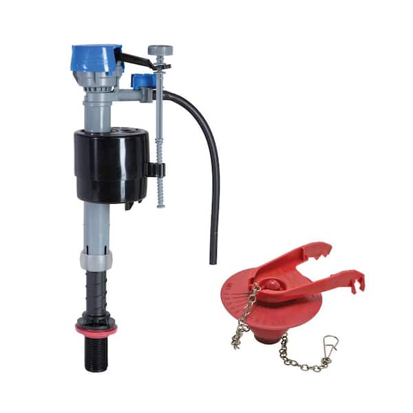 Fluidmaster PerforMAX Universal High Performance Toilet Fill Valve and 2 in. Flapper Repair Kit