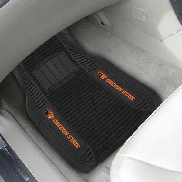 FANMATS Los Angeles Dodgers Heavy Duty Vinyl Car Mats 2-Pack