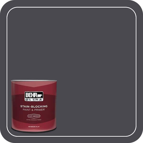 BEHR ULTRA 1 qt. #N560-7 Limoscene Extra Durable Flat Interior Paint & Primer