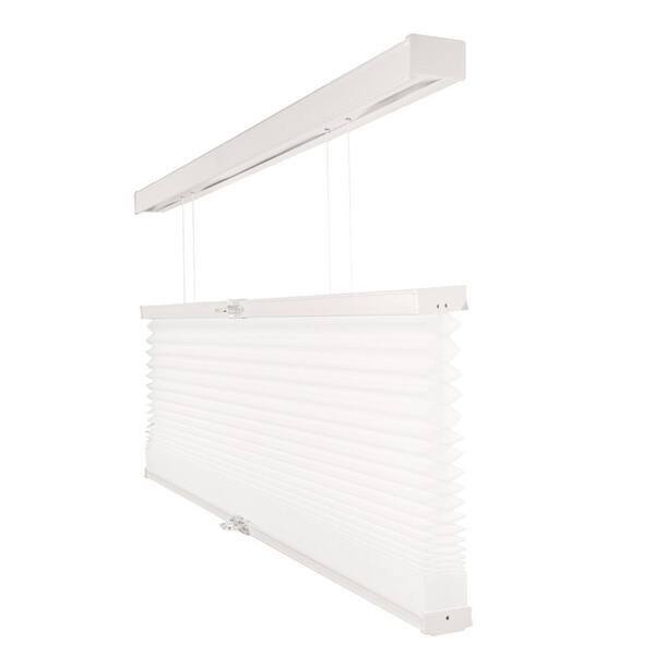 Chicology Cut-to-Size Limestone Cordless Top Down Bottom Up Light Filtering Polyester Cellular Shade 54 in. W x 48 in. L