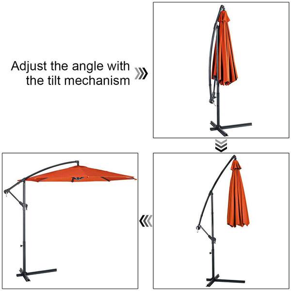changeable patio umbrellas Cantilever Patio Umbrellas | 10 x 13