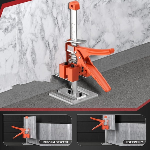 Wudkey 2-Pack Labor Saving Arm Orange Jack Handle, Multi Function