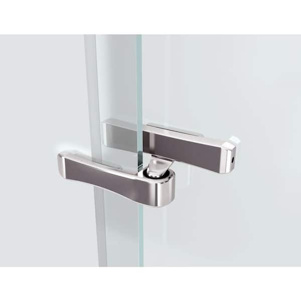 MAAX Reveal 59 in. x 71-1/2 in. x 1/2 in. Semi-Framed Pivot Shower 