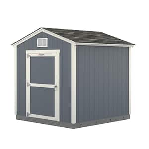 Professionally Installed Tahoe Series Columbus 8 ft. W x 8 ft. D Wood Storage Shed 7 ft. High Sidewall (64 sq. ft.)