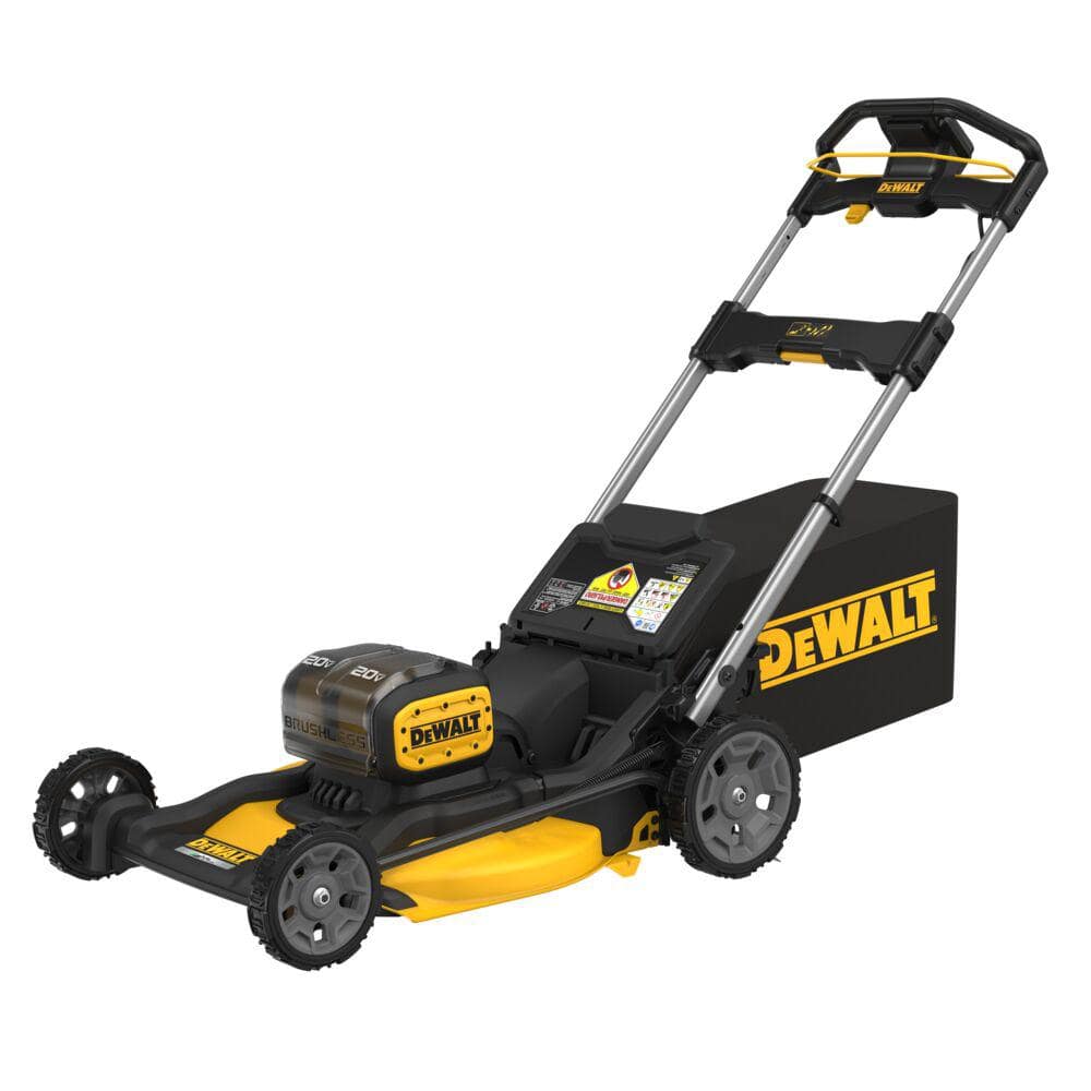 DEWALT 20V MAX 21 in. Brushless Cordless Battery Powered Push Lawn Mower Kit with (2) 10 Ah Batteries and Chargers