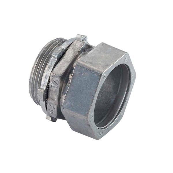 Halex 1 in. Standard Fitting Electrical Metallic Tube Compression Connectors (20-Pack)