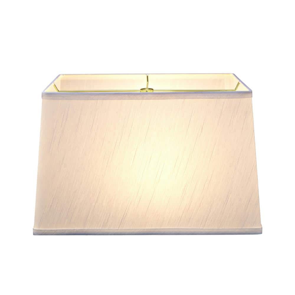 Eggshell Gauze Fabric Rectangular Lamp Shade 16''