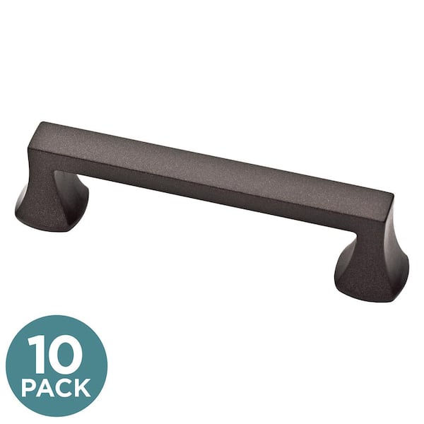 Liberty 10-Pack Mandara 3-3/4 in. (96 mm) Classic Cocoa Bronze Cabinet Drawer Bar Pulls