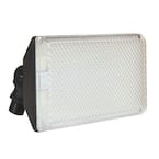 13.5-Watt Black Outdoor Integrated LED Flood Light