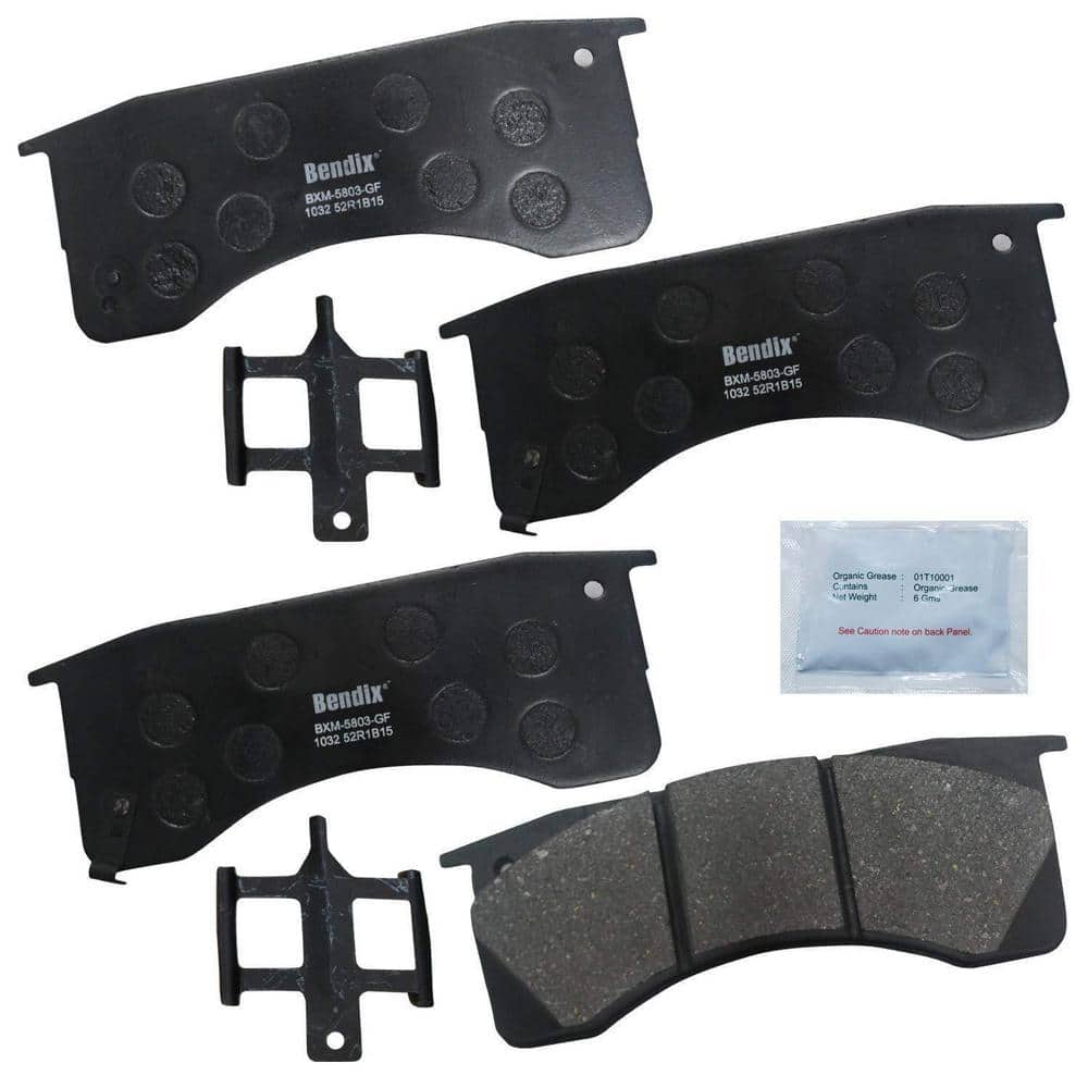 Bendix Fleet Metlok Disc Brake Pad Set MKD1032FM The Home Depot