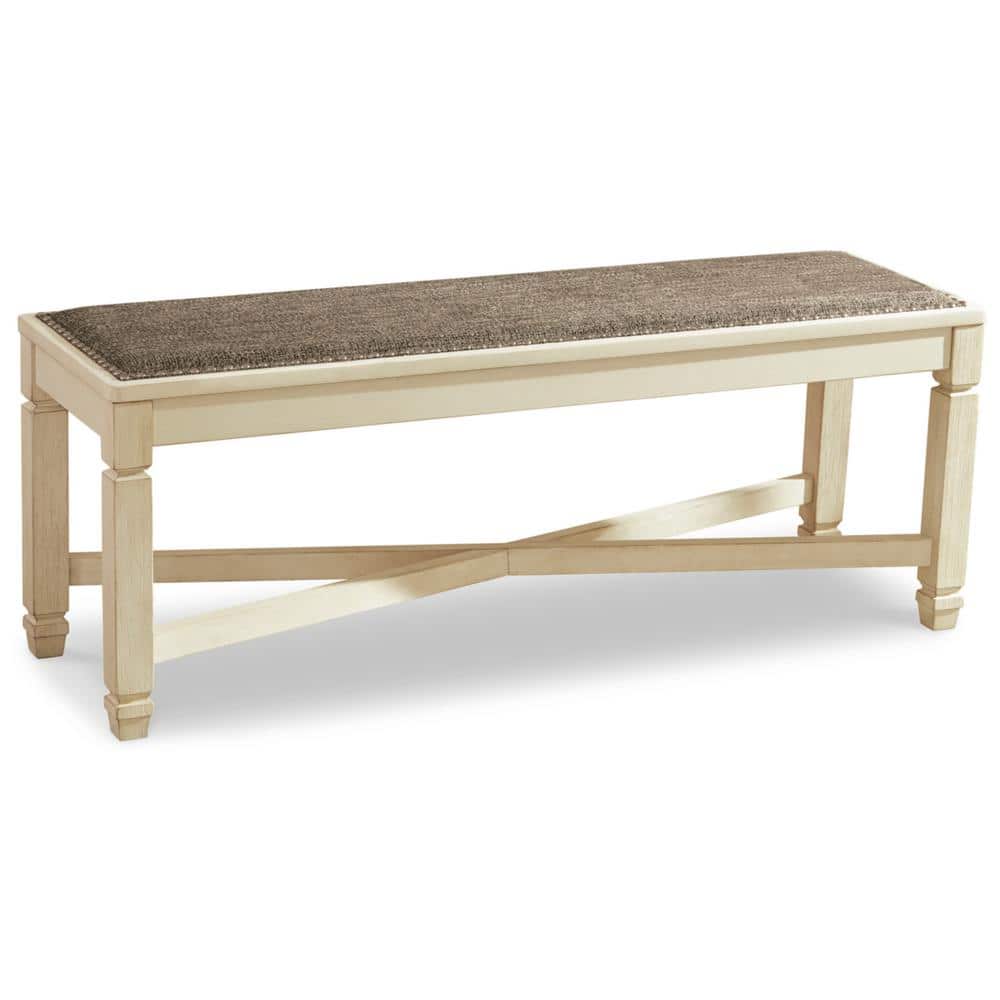 Signature DESIGN BY ASHLEY Bolanburg Beige Dining Table Bench Without ...