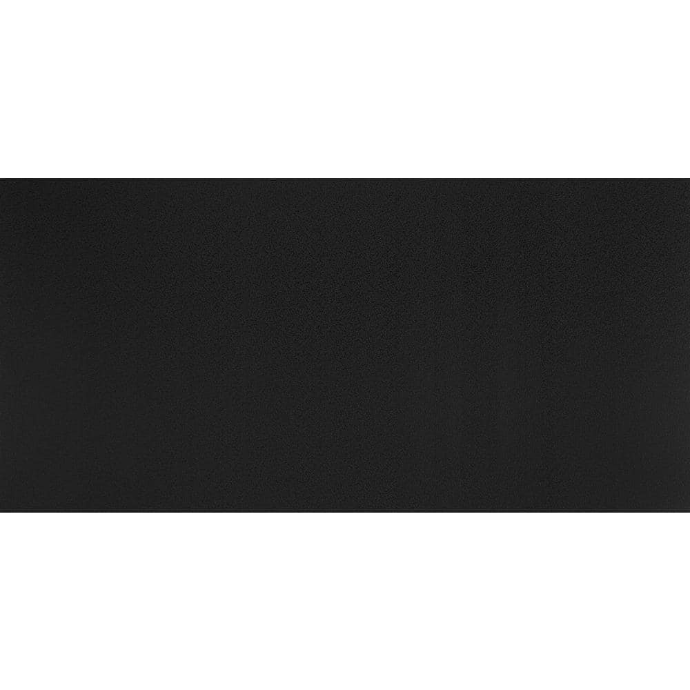 Easy Elegance Textured Black 2 ft. x 4 ft. PVC Square Edge Lay-in Ceiling T