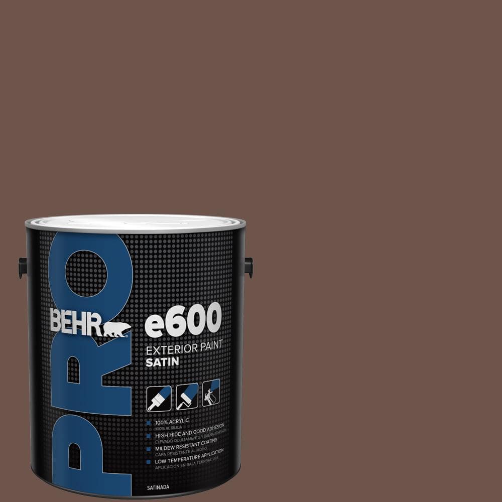 1 gal. #N130-7 Double Fudge Satin Exterior Paint price history on PriceWatchPro