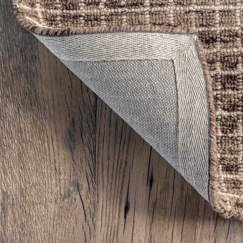 Melrose Hand-Tufted Wool Checkered 6' x 9' Area Rug