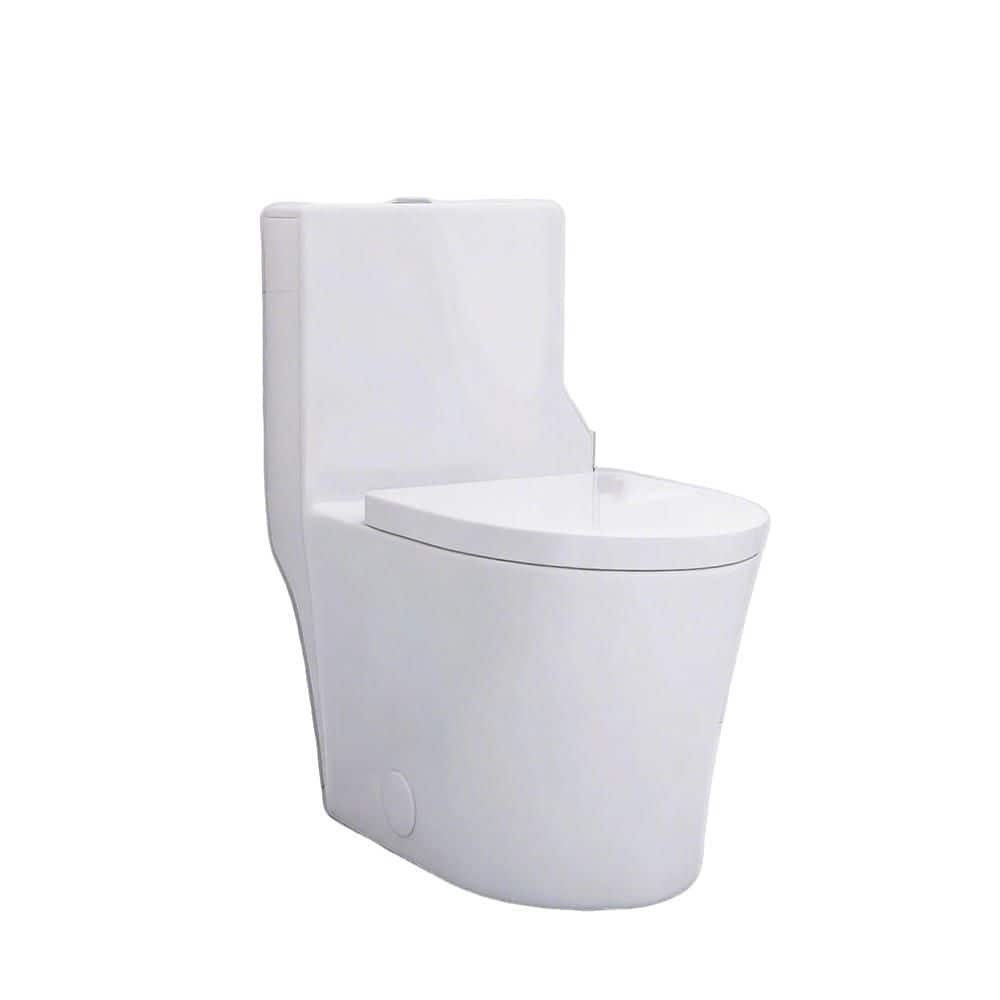 Dual Flush Single Flush: Other Elongated One Piece Toilet White price history on PriceWatchPro