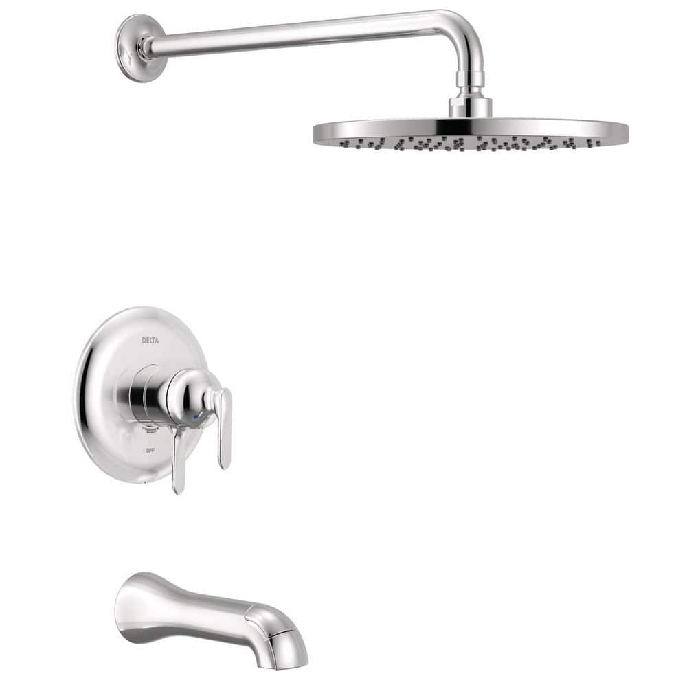Bonacci 1-Handle Tub and Shower Trim in Lumicoat Chrome (Valve Not Included) price history on PriceWatchPro
