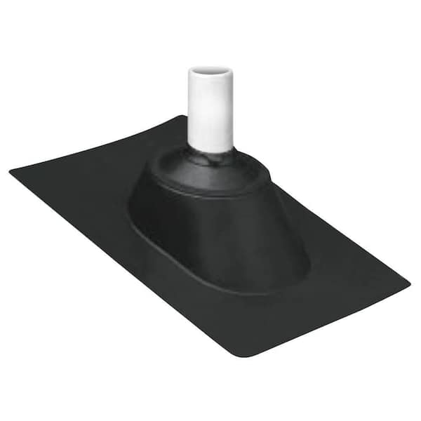 Gibraltar Building Products 1-1/4 in. - 3 in. Plastic Adjustable Pipe Flashing with Hard Base and Rubber Collar