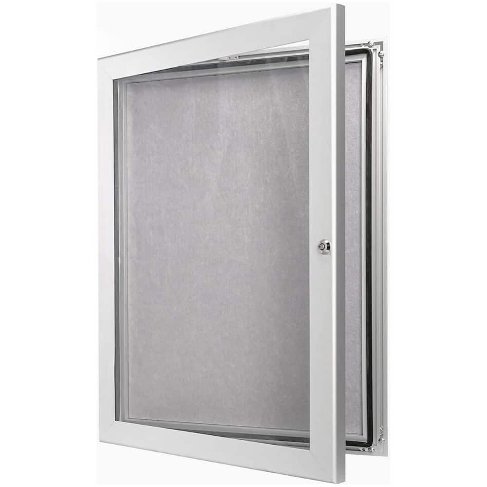 26.8 in. x 20 in. All-Weather Enclosed Bulletin Board with Lock, Fiber (1-pack) price history on PriceWatchPro