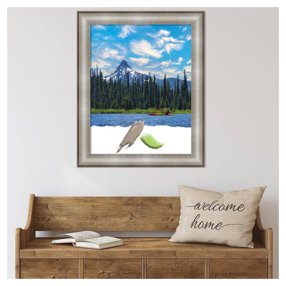 Imperial Silver 22x28 Polystyrene Wall Picture Frame