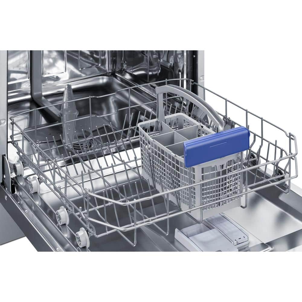Summit 24" Stainless Steel Built-In Dishwasher with Top Control Panel