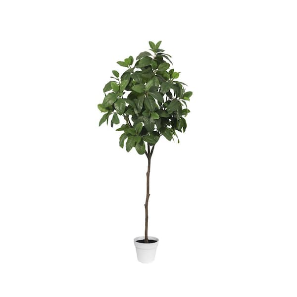 Algreen PRODUCTS 74 in. Artificial Magnolia 198 lv (8.2 in. x 7.8 in. Hpot; 73.7 in. x 73.7 in. H)