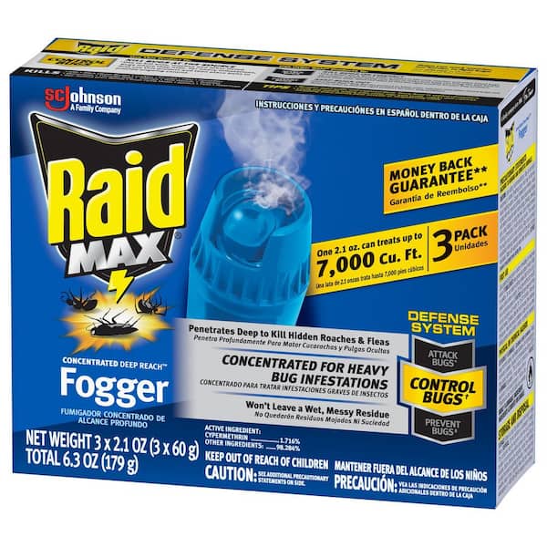 Raid Dry Fogger Ant Killer Fogger (3Pack) At, 53 OFF