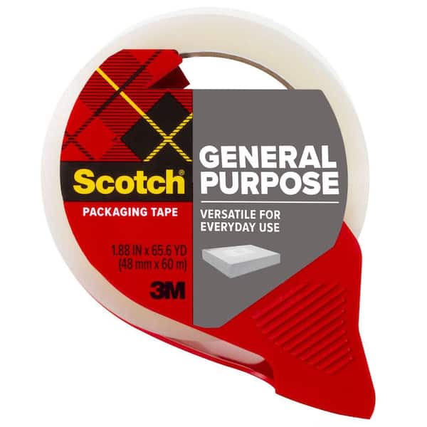 1.88 in. x 65.6 yd. General Purpose Packaging Tape with Dispenser