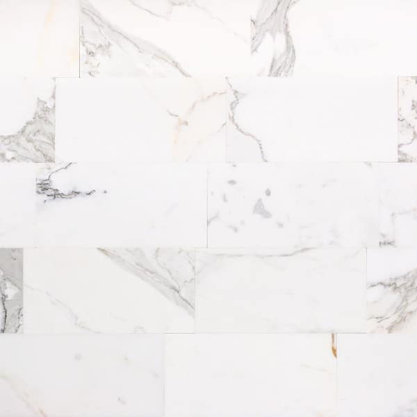 Ivy Hill Tile Carrara Gold 6 in. x 12 in. Polished Marble Wall Tile (5 sq. ft.)