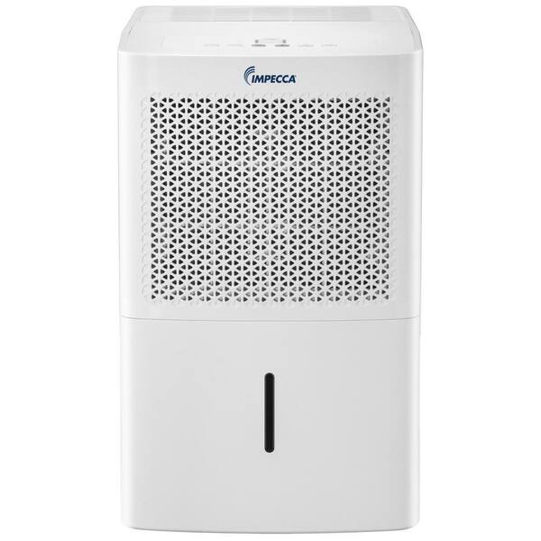 Impecca 50-Pint Dehumidifier Pump ES w/Digital LED Display for Bedroom, Basement, or Garage, Energy Star