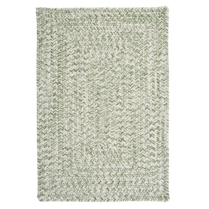 Marilyn Tweed Moss 2 ft. x 3 ft. Rectangle Braided Area Rug