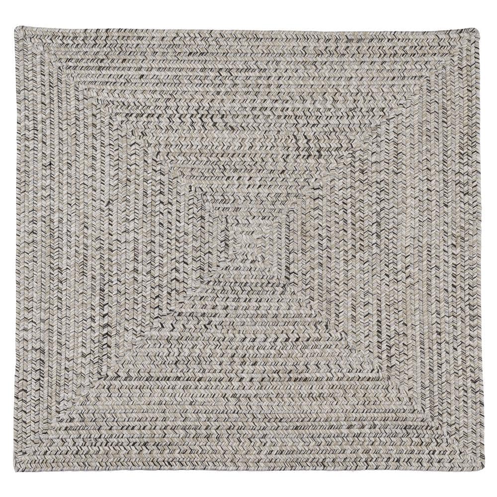 Wesley Silver Shimmer Doormat 4 ft. x 4 ft. Tweed Indoor/Outdoor Area Rug price history on PriceWatchPro