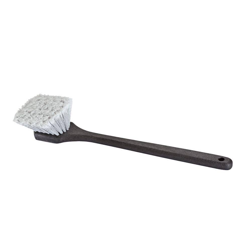 2 x Soft Bristle Sweeping Brush Cleaning Broom And Strong Handle With Hook 