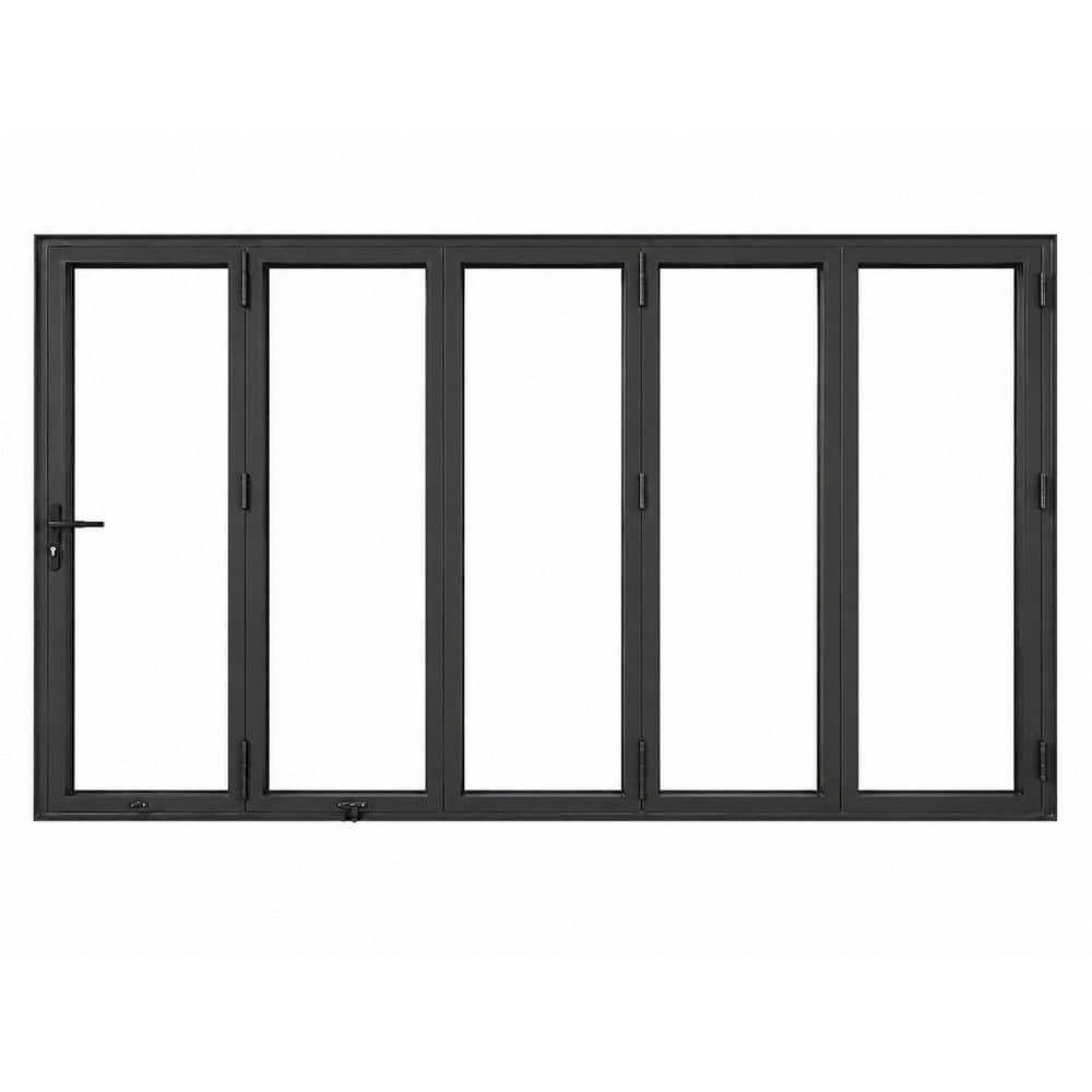 TEZA DOORS Teza B75 Series 144 in. x 80 in. Bifold 5-Panel