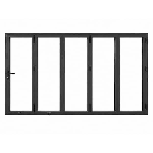 TEZA DOORS Teza B75 Series 144 in. x 80 in. Bifold 5-Panel
