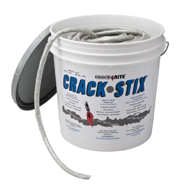 Crack-Stix 125 ft. Medium Gray Permanent Concrete Joint and Crack Filler