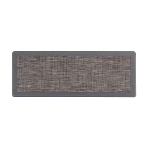 Border Textline Brown 18 in. x 47 in. Anti-Fatigue Standing Mat