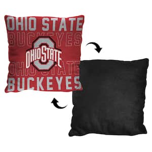 NCAA Ohio State Multi-Color Stacked Pillow
