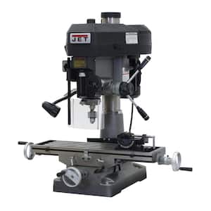 2 HP Milling/Drilling Machine with R8 Taper and Worklight, 12-Speed, 115/230-Volt, JMD-18
