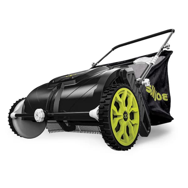 21 in. 2.9 cu. ft. Capacity Manual Leaf and Lawn Sweeper with Collection Bag