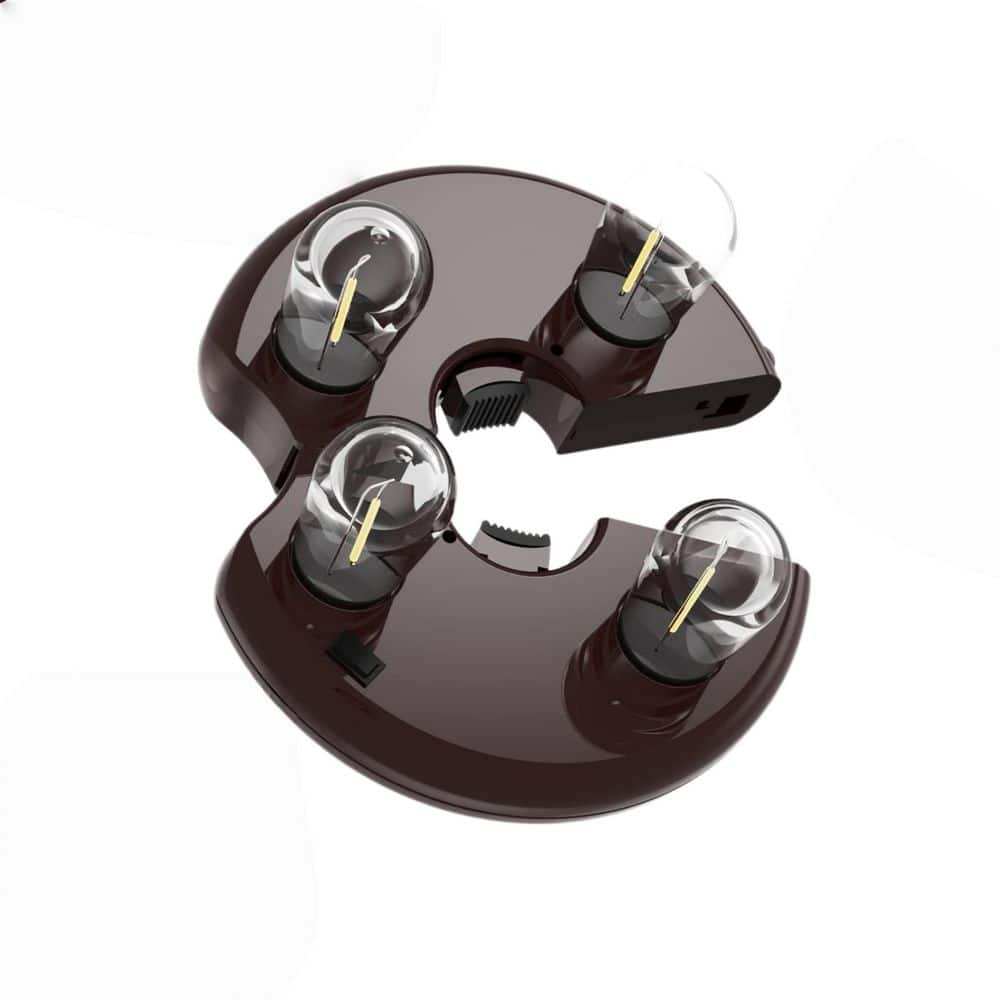 7 in. Donut Shaped LED Edison Bulb Patio Umbrella Pole Light in Brown for Patio Backyard BBQ Camping Garden (1-Pack) price history on PriceWatchPro