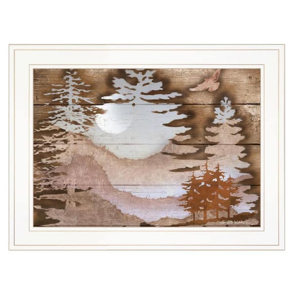 HomeRoots Charlie Great Outdoors II 1-Piece Framed Wall Art 15 in. x 19 in.