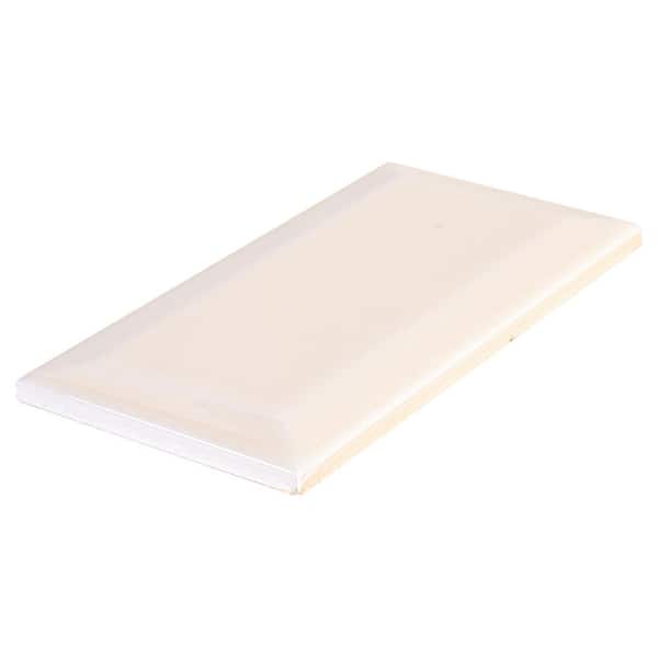 Jeffrey Court Royal CreamBevel 3 in. x 6 in. Subway Glossy Jeffrey Court Royal CreamBevel 3 in. x 6 in. Subway Glossy