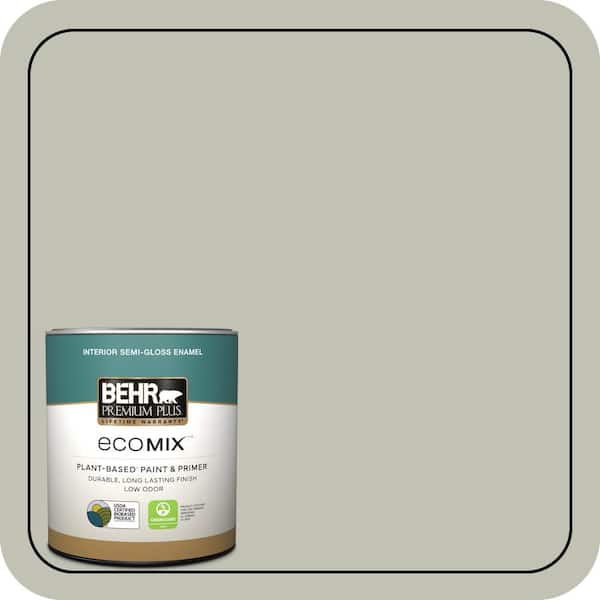 1 qt. #ECC-37-1 Arbor Hollow Semi-Gloss Enamel EcoMix Plant-Based Interior Paint & Primer